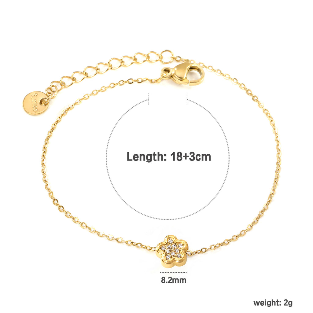 Damen elegante Halskette mit funkelndem Zirkonia-Anhänger Shop Nory