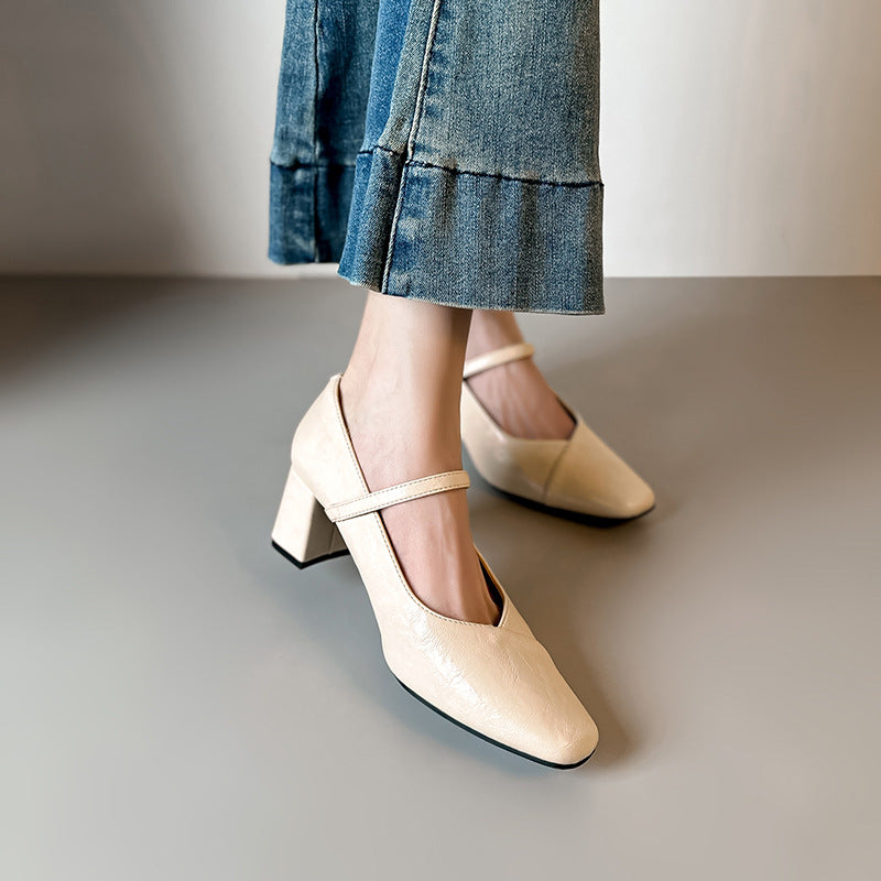 Damen elegante High-Heels mit anpassbarem Riemen