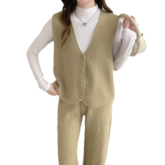 Damen Luxuriöses Strickanzug Shop Nory