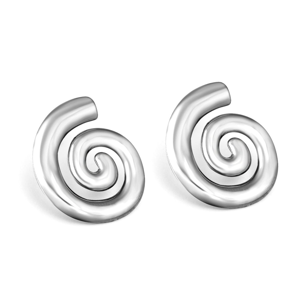 Damen Ohrringe im eleganten spiralen Design Shop Nory