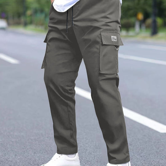 Herren Leichtgewichtige Technical-Cargohose mit Tunnelzugbund, D‑Ring & großen Klappfächern Shop Nory