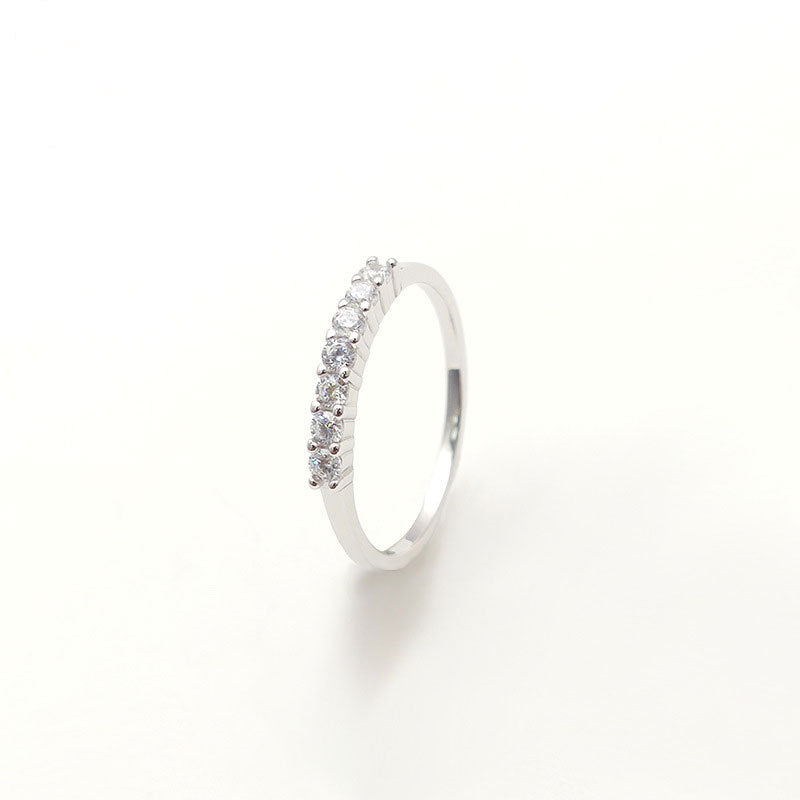 Damen Funktionsreicher Ring mit funkelnden Kristallen und eleganter Fassung Shop Nory