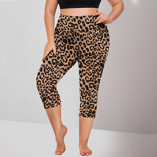 Damen Sculpting-Capri mit hoher Taille, Seitentaschen und formender Nahtführung Shopy Nory