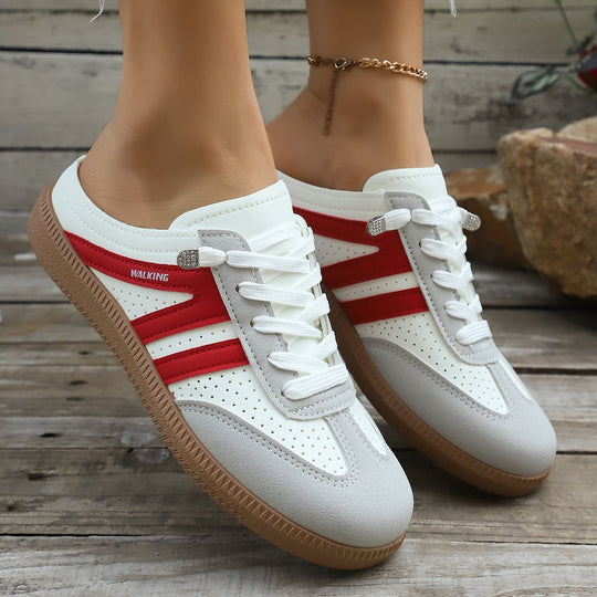 Damen Retro-Sneaker mit Gumsohle und gepolsterter Innensohle Shop Nory