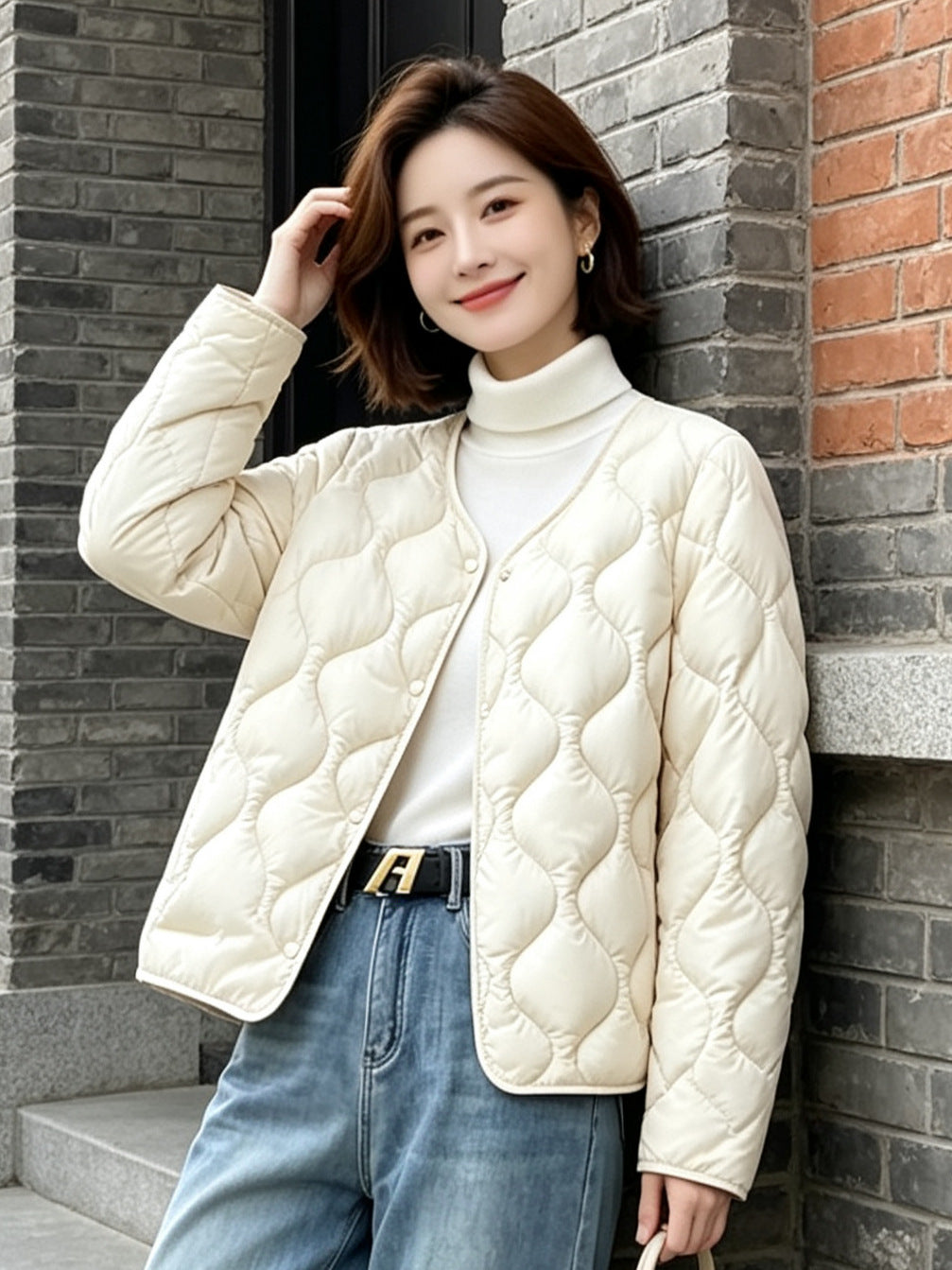 Damen Trendige Steppjacke Shop Nory