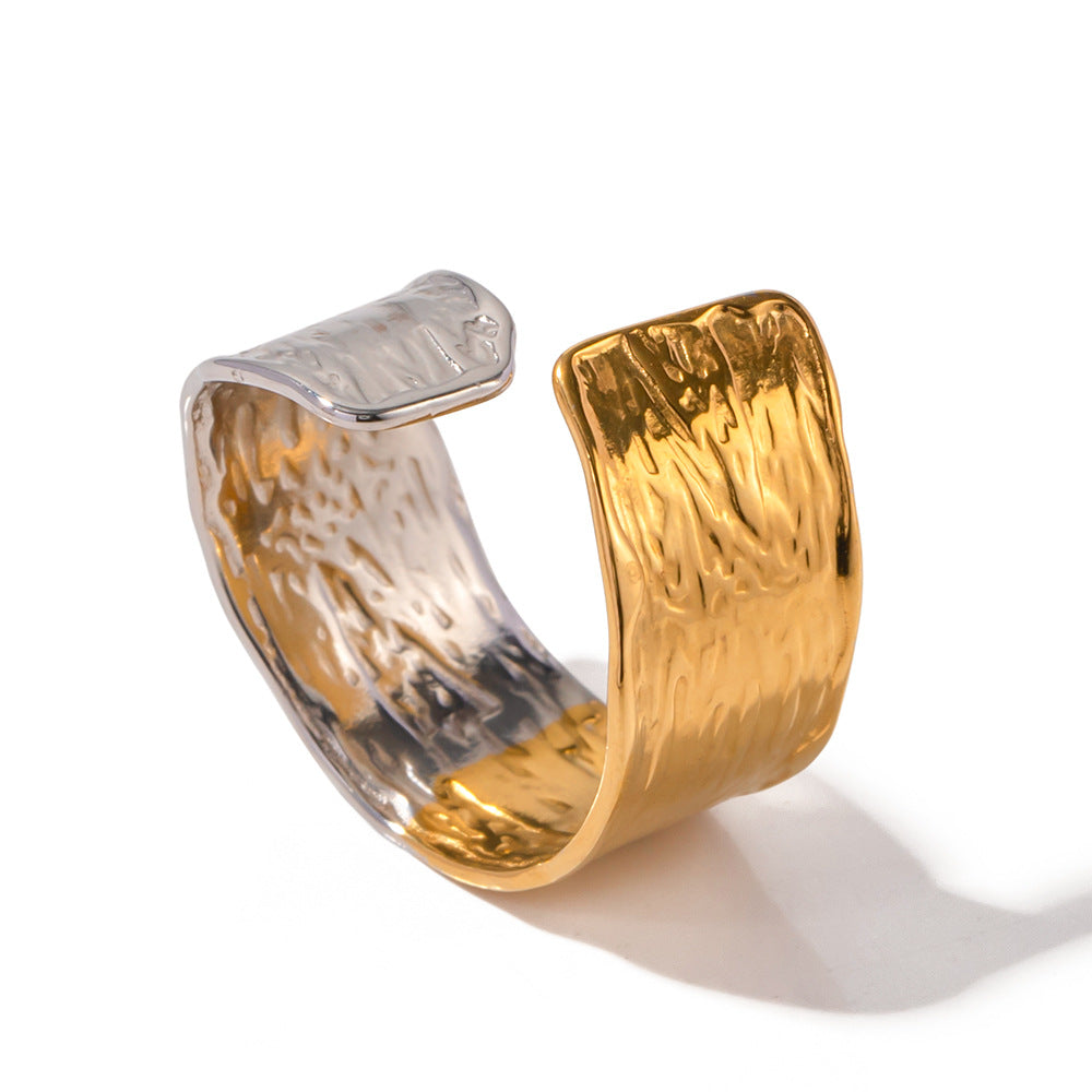 Damen Offenes Armreif mit elegantem Strukturdesign Shop Nory