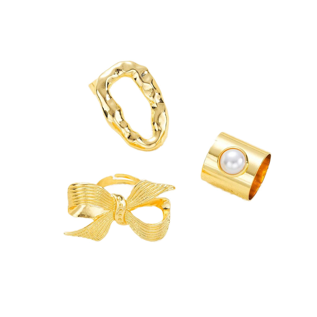 Damen Ring-Set mit einzigartigem Bohemian-Design Shop Nory