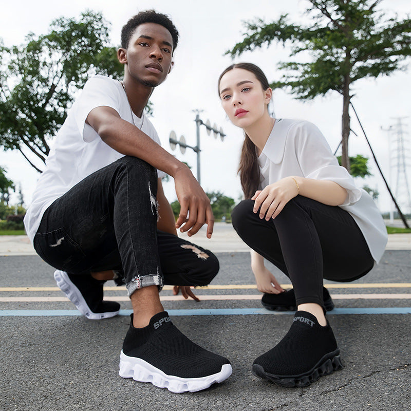 Damen Schnelltrocknende Sport-Sneaker mit elastischem Schaft