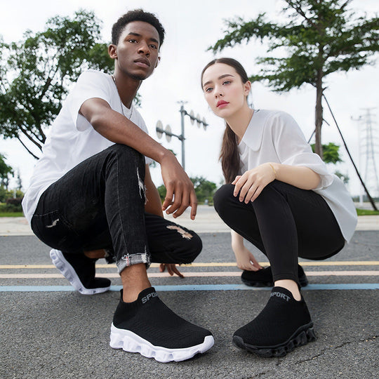 Damen Schnelltrocknende Sport-Sneaker mit elastischem Schaft