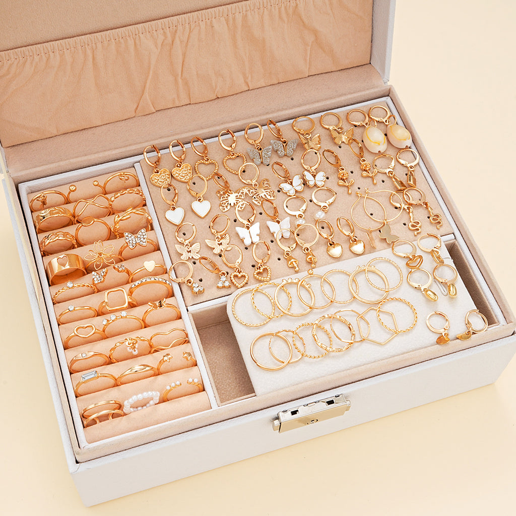 Damen Schmuckset mit vielfältigen Anhängern und eleganten Details Shop Nory