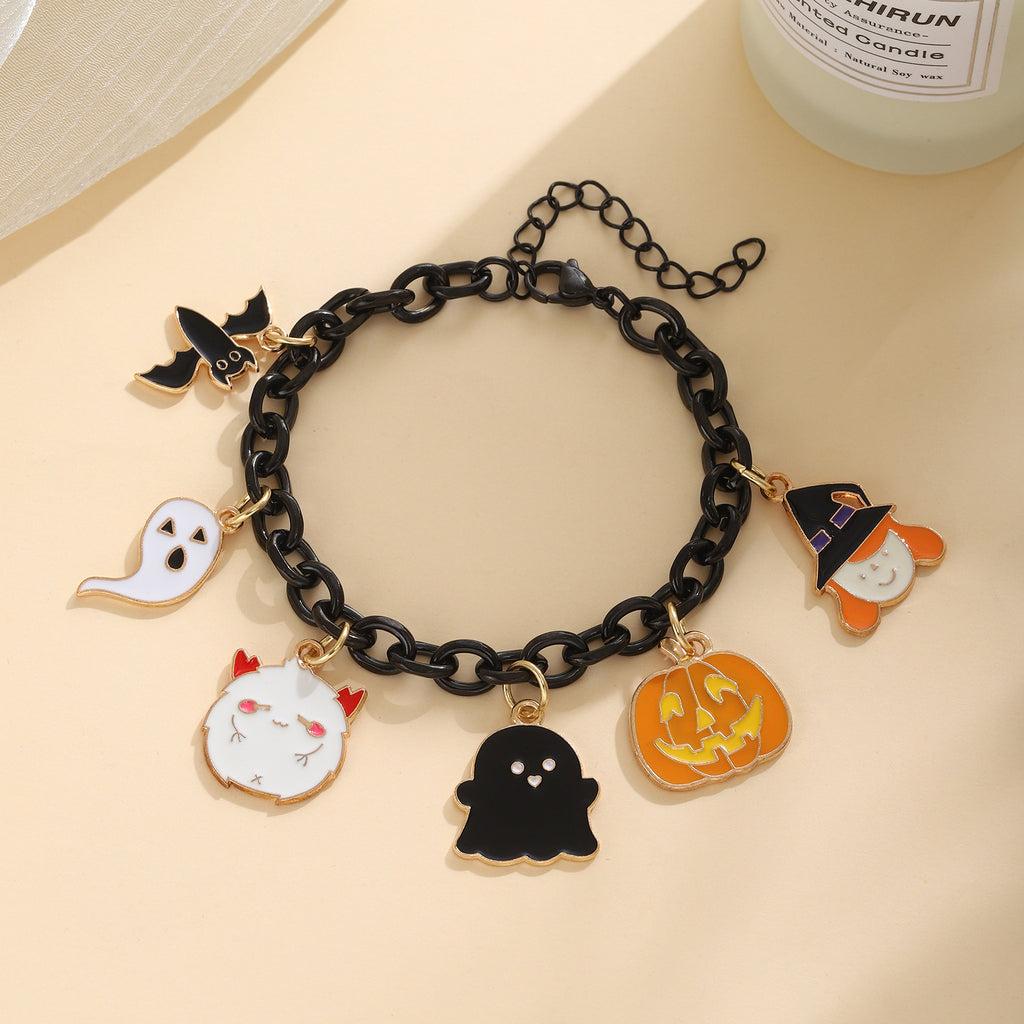 Damen Halloween Charm-Armband Shop Nory