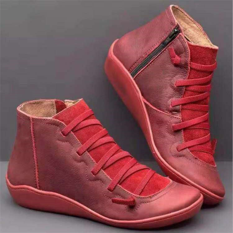 Damen Komfort-Ankleboot mit elastischer Schnürung und ergonomischer Komfortsohle Shop Nory