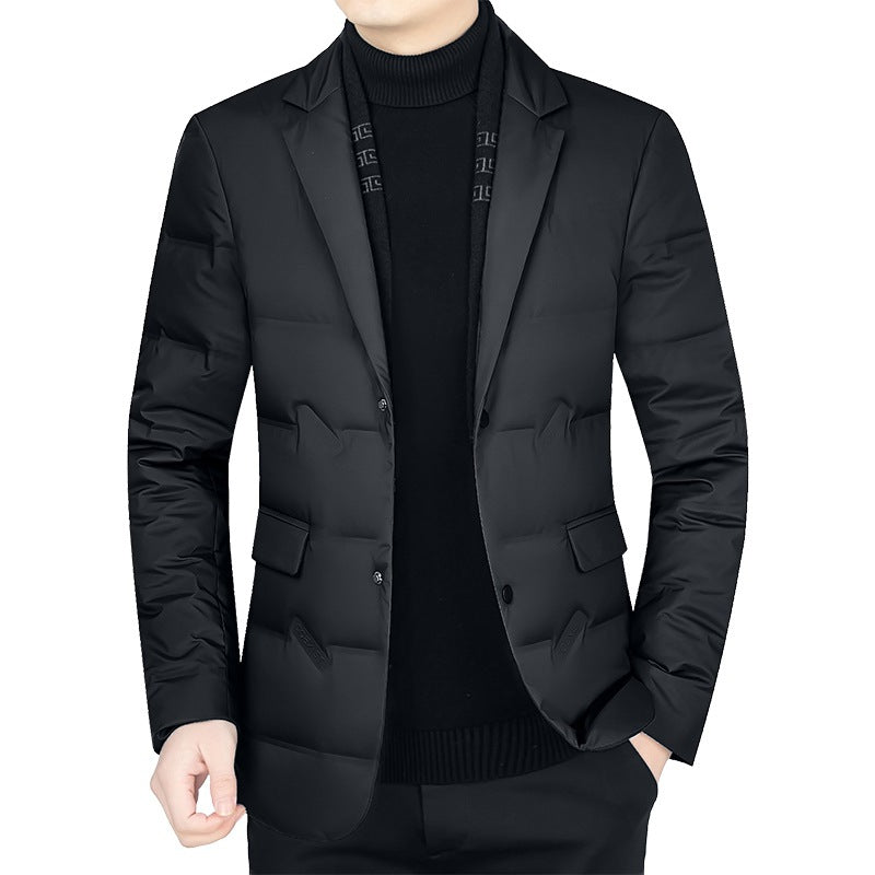 Herren Gepolstertes Business-Sakko mit gesteppter Optik und Notch-Revers Shop Nory