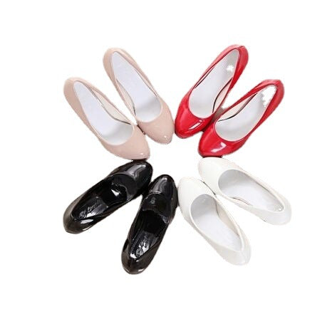 Damen Elegante Pumps mit hohem Blockabsatz und geschlossener Vorderkappe