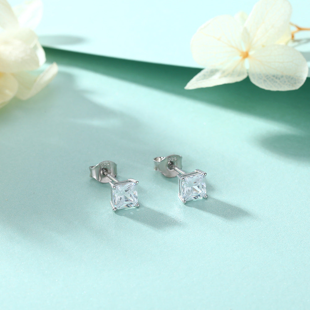 Damen elegante und funkelnde Ohrringe aus hochwertigem Kristall Shop Nory