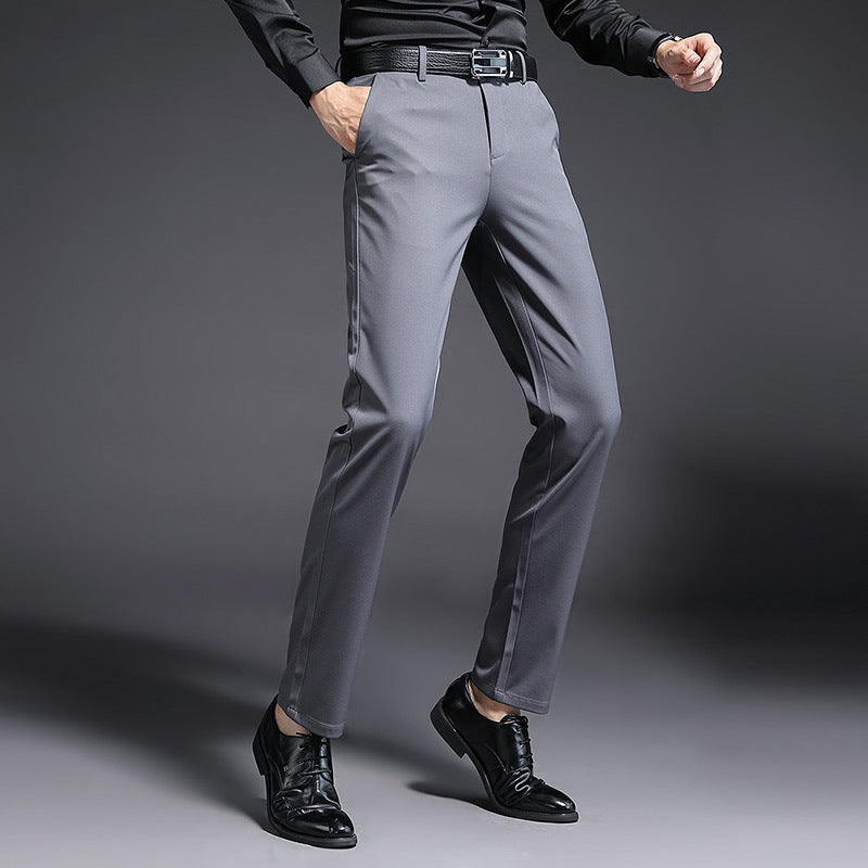 Herren Modern geschnittene Business‑Hose mit Bügelfalte, Stretch und Pflegeleichtem Mischgewebe Shop Nory