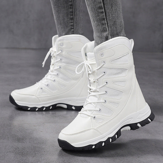 Damen High-Top Outdoor-Schuhe mit rutschfester Sohle und atmungsaktivem Obermaterial