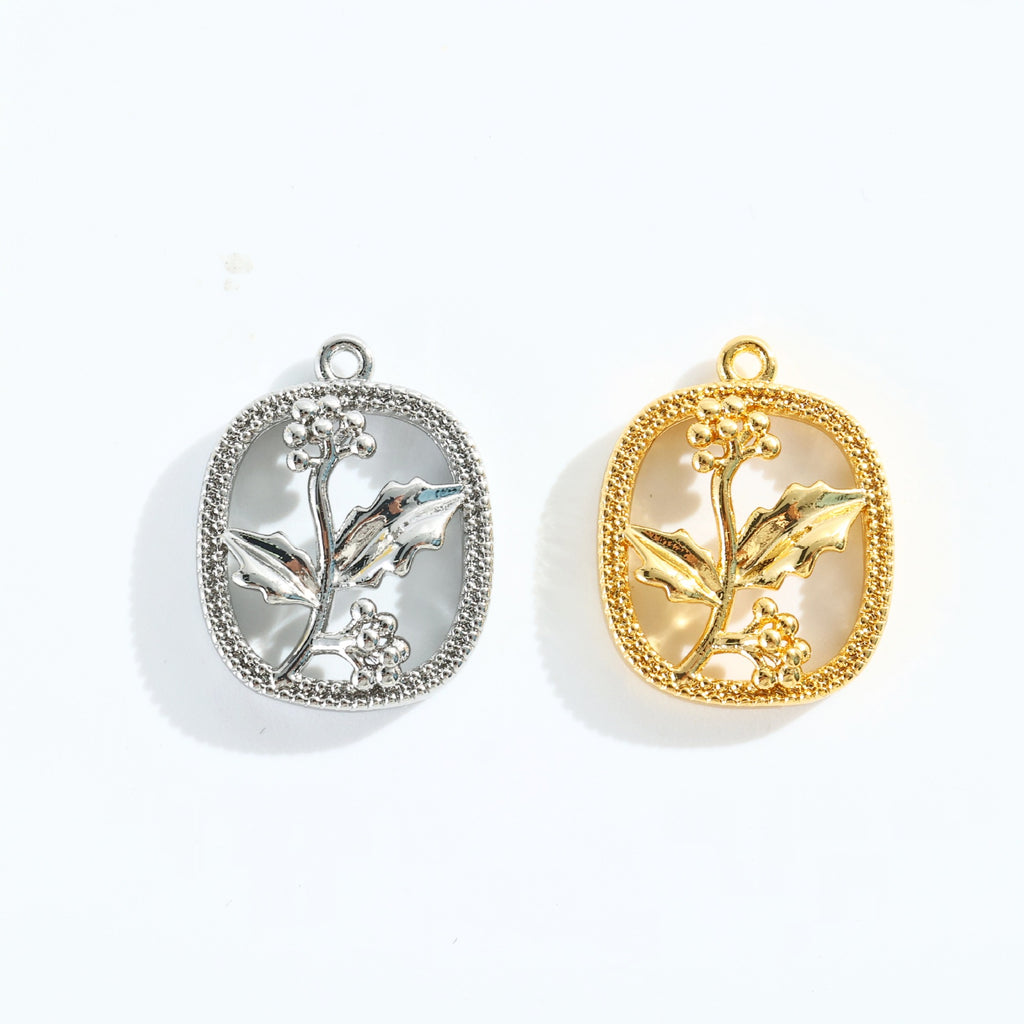 Schmuckanhänger mit floralem Design Shop Nory