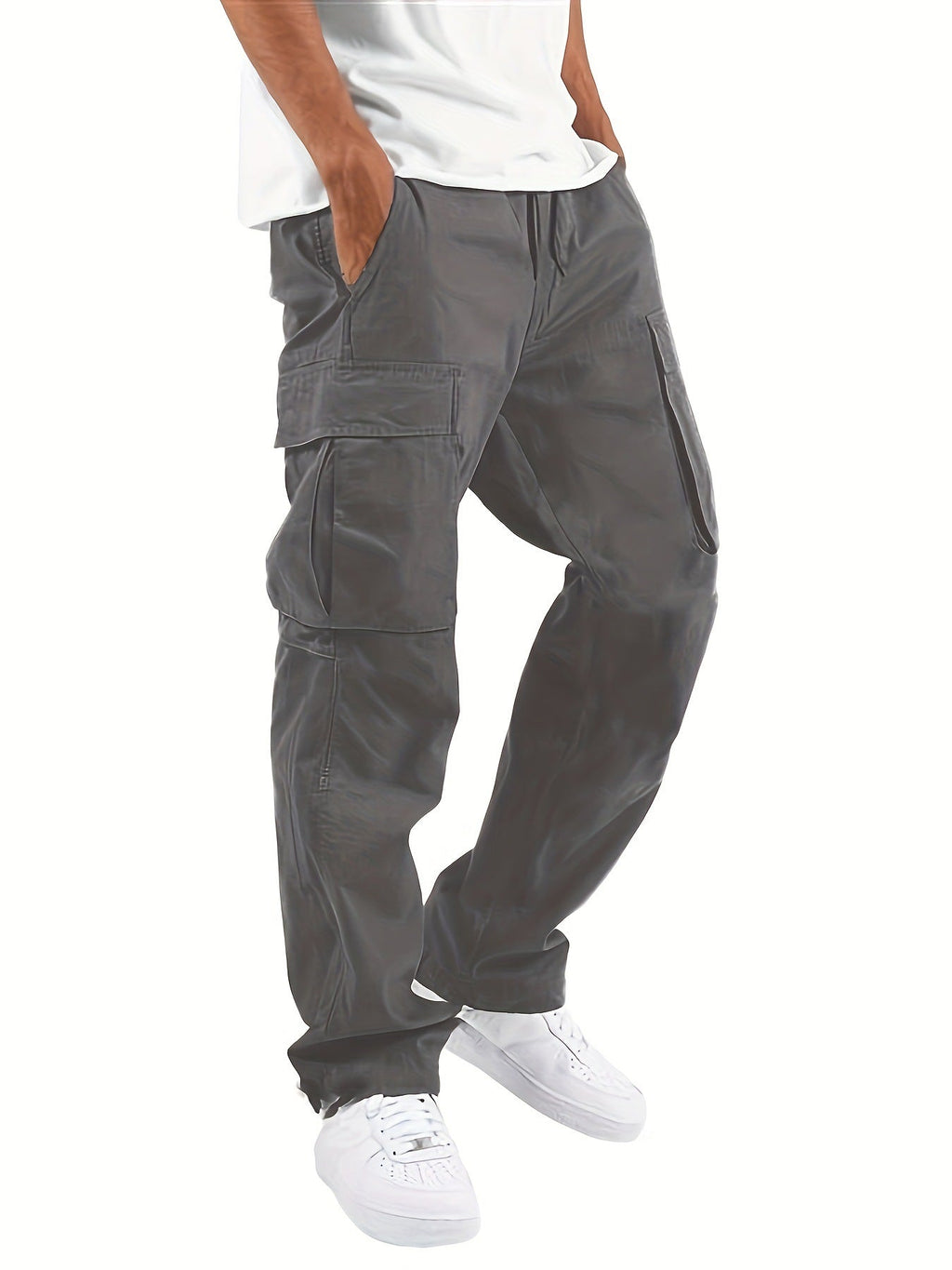 Herren Cargo-Hose mit multifunktionalen Taschen und entspannter Passform