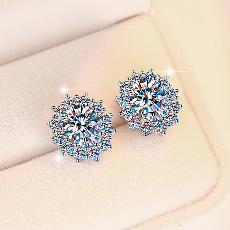 Damen Ohrringe mit funkelnden Zirkonia und luxuriösem Design Shop Nory