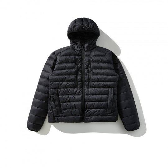 Damen Ultraleichte Steppjacke mit Kapuze, Daunenoptik und winddichter Außenhülle Shop Nory