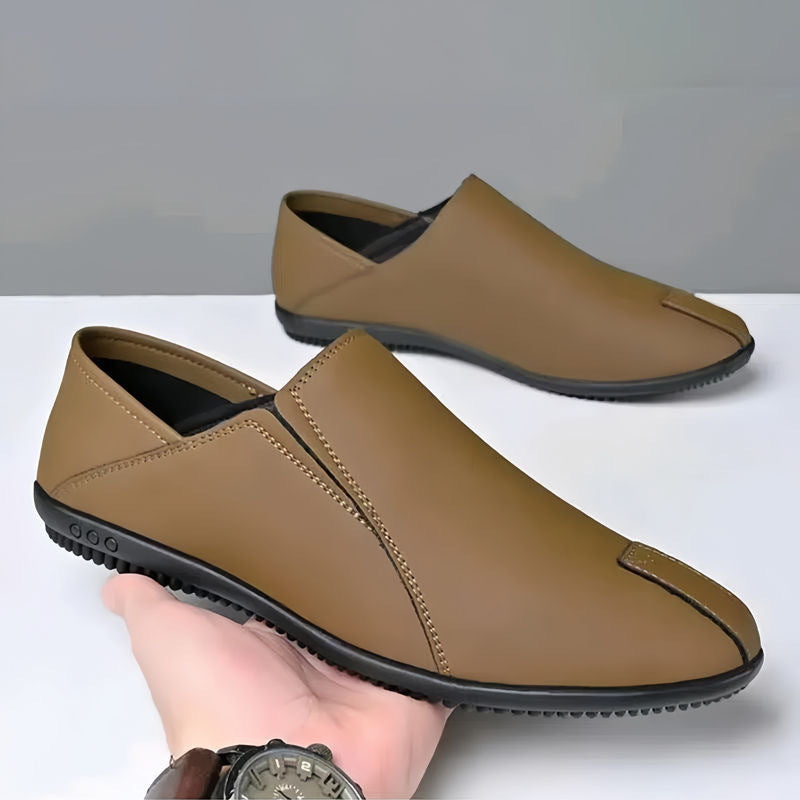 Herren Eleganter Slipper-Loafer im minimalistischen Business-Casual-Design mit flexibler Profilsohle Shop Nory