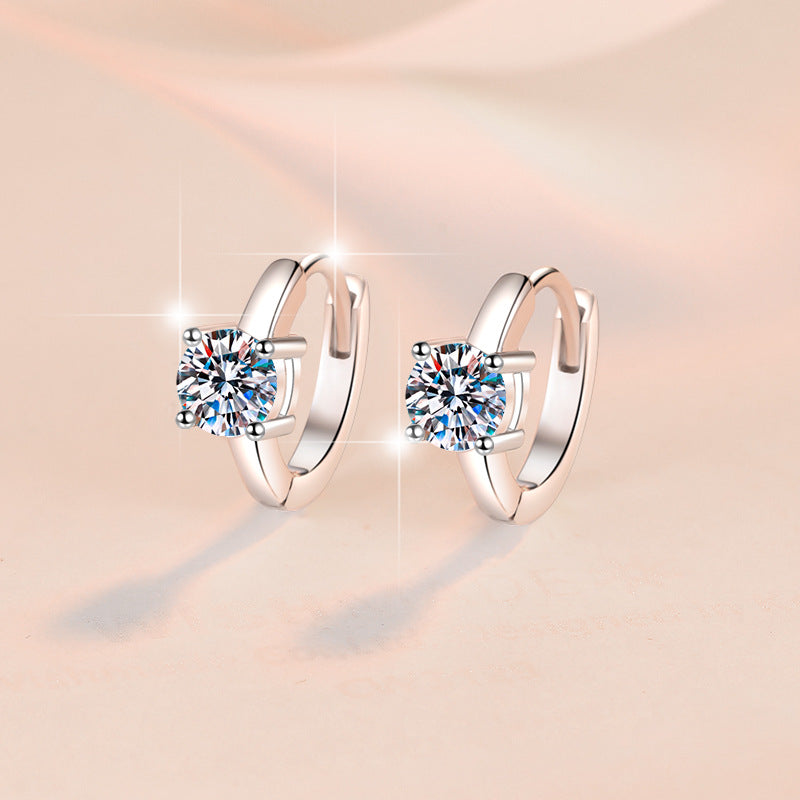 Damen Ohrringe mit zeitlosem Zirkon Design Shop Nory