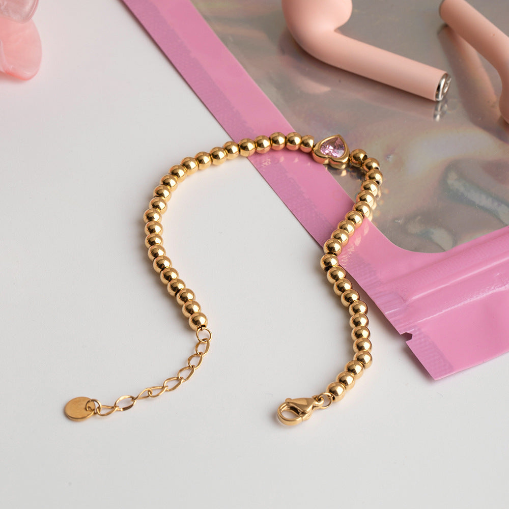 Damen Armband mit funkelnden Zirkonia und wasserfestem, hypoallergenem Design Shop Nory