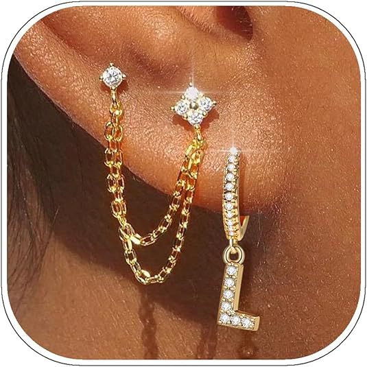 Damen Ohrschmuck mit funkelnden Zirkonia-Elementen und elegantem Design Shop Nory