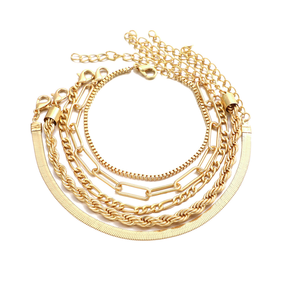 Damen Armband-Set mit eleganten Kettendesigns Shop Nory