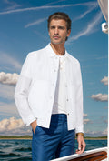 Herren leichte Sommerjacke mit innovativen Details