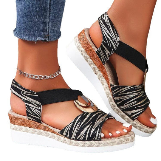 Damen Plateau Sandalen
