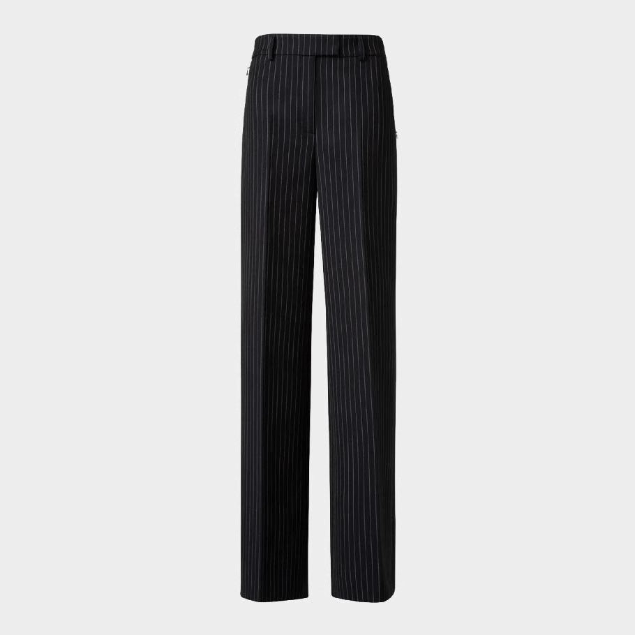 Damen Nadelstreifen Tailoring-Anzug mit Wide‑Leg Hose Shop Nory