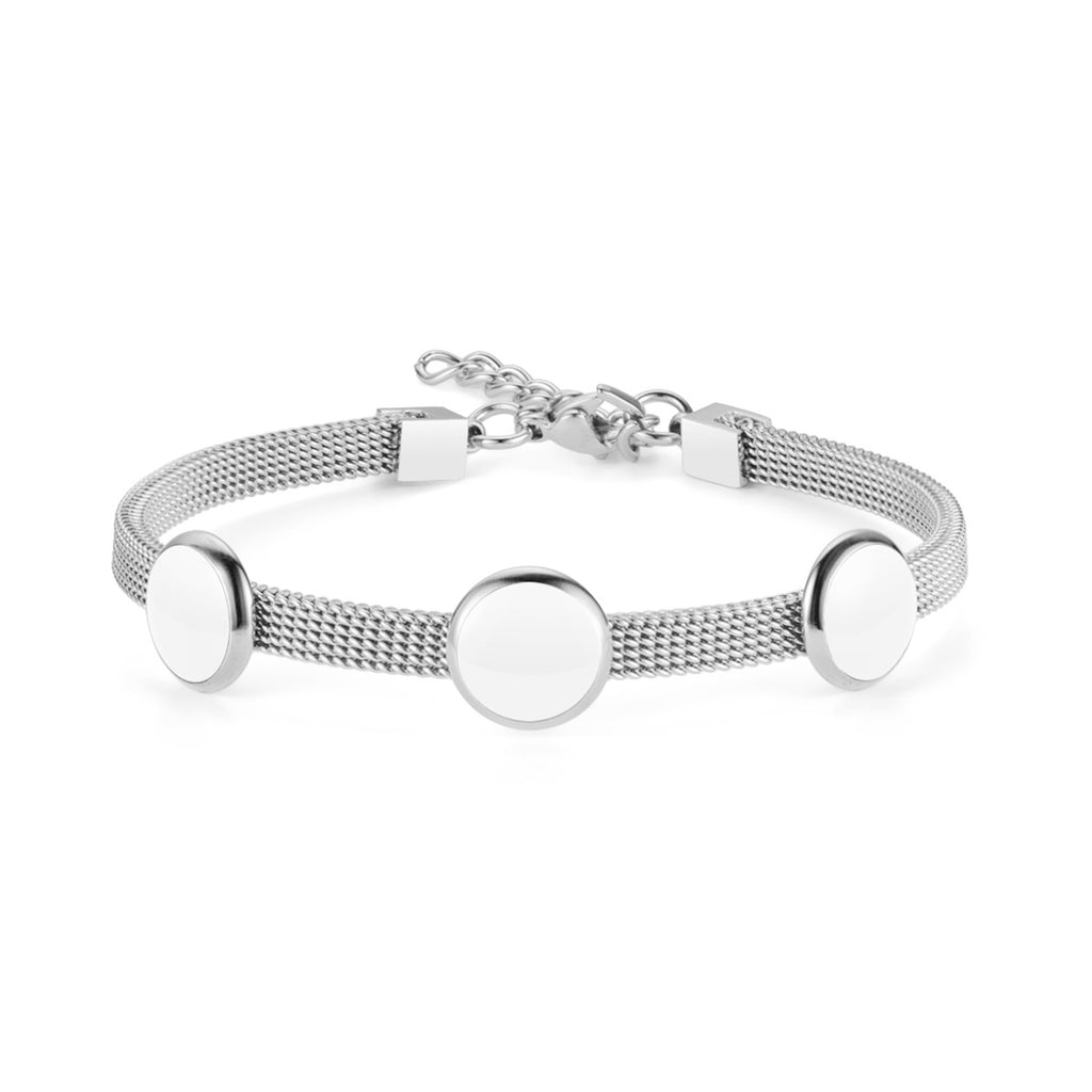 Damen eleganter Mesh-Armband mit innovativen Einsätzen Shop Nory
