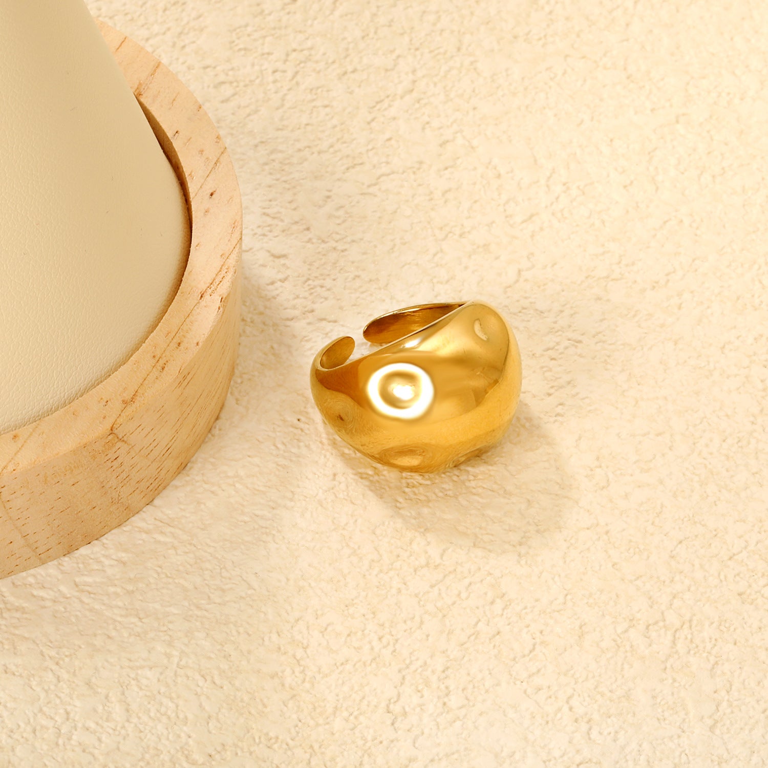 Damen Offener Ring mit modernem, skulpturalem Design Shop Nory
