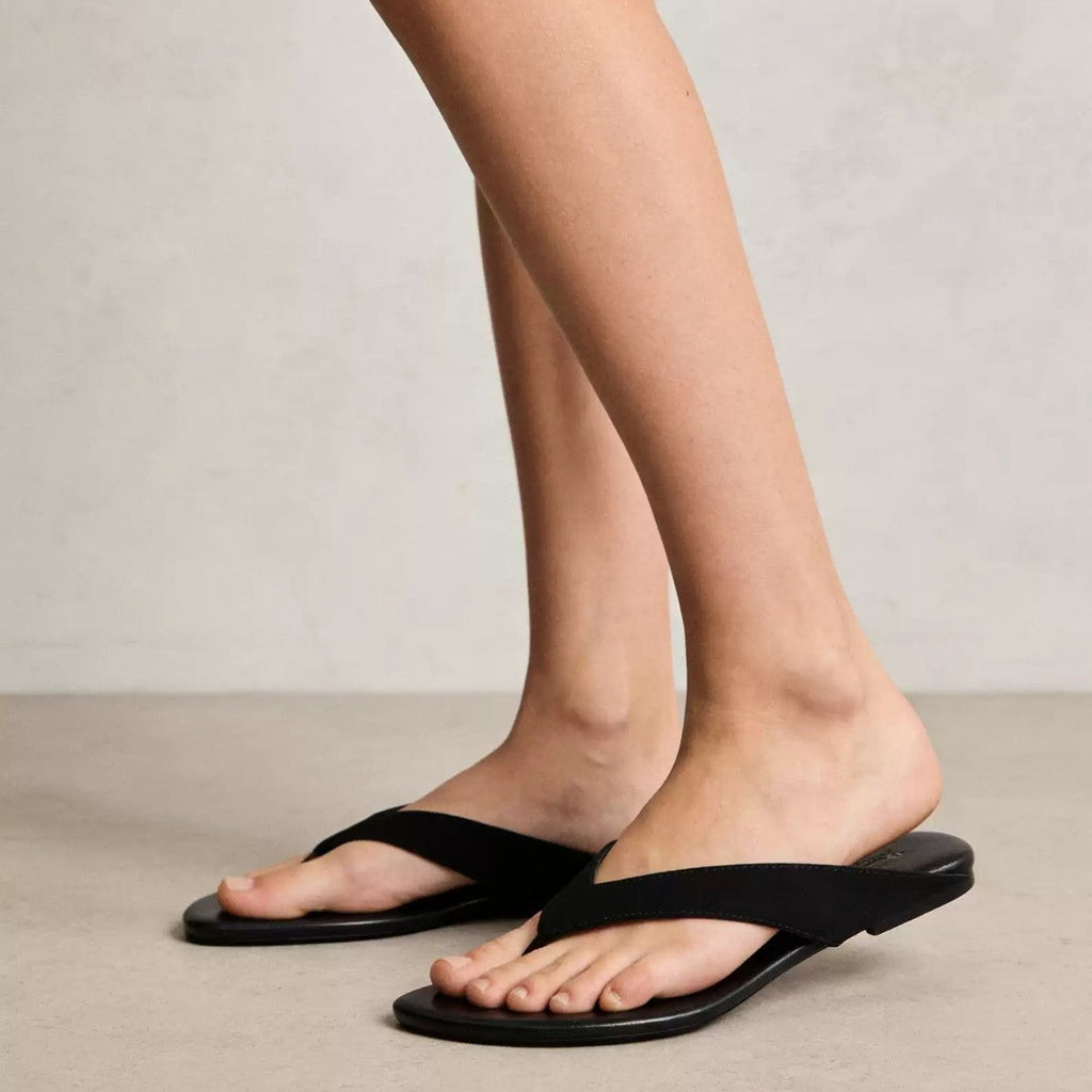 Damen Zehentrenner-Sandalen mit rutschfester Sohle und bequemem Fußbett
