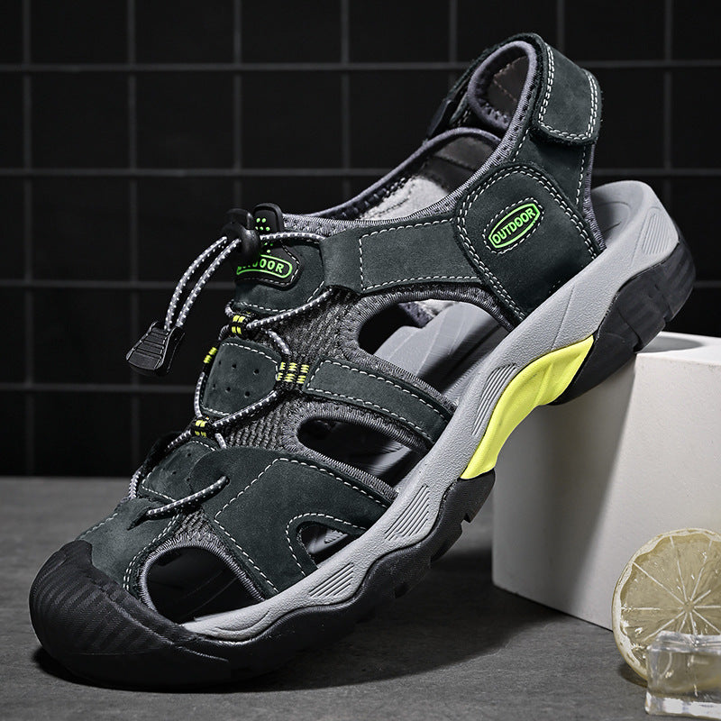 Herren Multifunktionale Outdoor-Sandalen mit verstellbarem Riemensystem