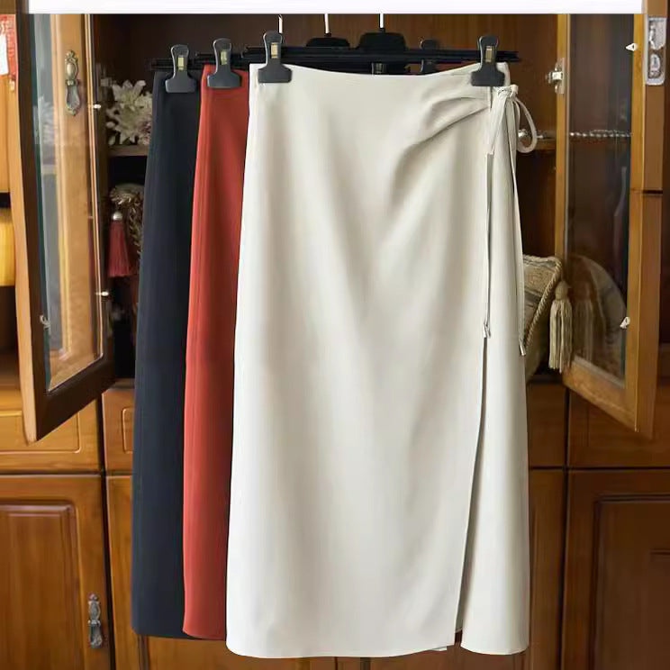 Damen Eleganter Wickelrock aus hochwertigem Stoff Shop Nory