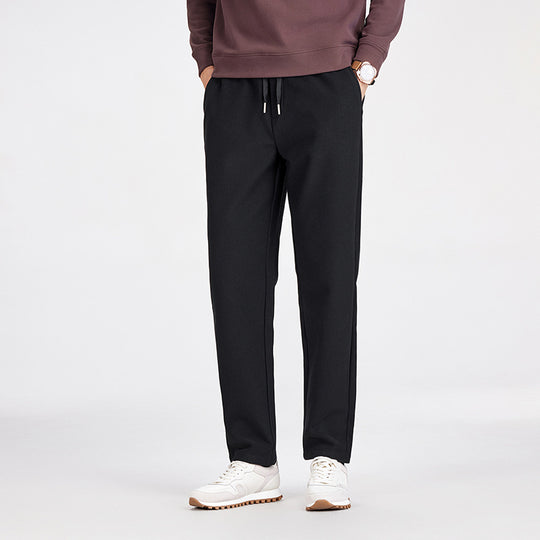 Herren Legere Jogginghose mit geradem Schnitt, elastischem Bund und umgeschlagenem Saum Shop Nory