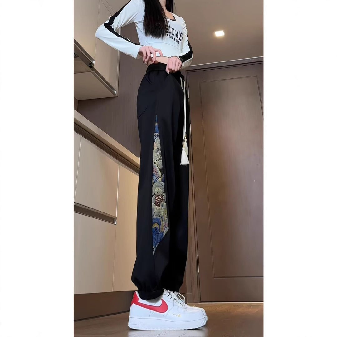 Damen Modische Sporthose mit einzigartigem Seiteneinsatz Shop Nory
