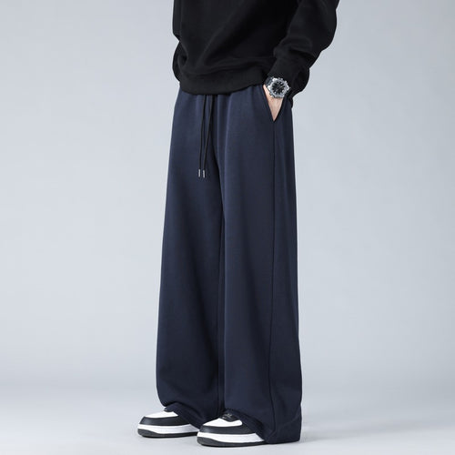Herren Weite Oversize-Baggy-Loungehose mit Tunnelzugbund und fließender Jersey‑Qualität Shop Nory
