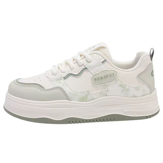 Damen Voluminöser Plateau‑Sneaker im Retro‑Citystil mit dezenter Marmorierung und dämpfender Keilsohle Shop Nory