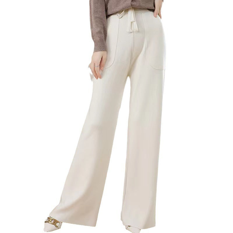 Damen Bequeme und elegante Hosen mit weitem Bein Shop Nory