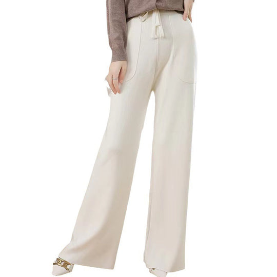 Damen Bequeme und elegante Hosen mit weitem Bein Shop Nory