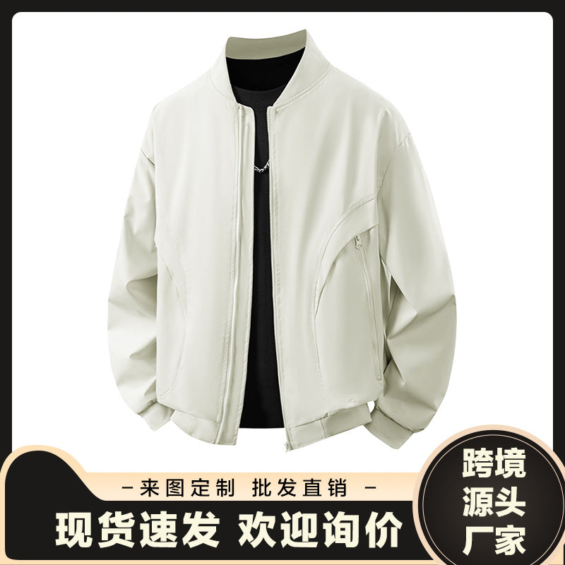 Herren Lässige Overshirt-Jacke Shop Nory