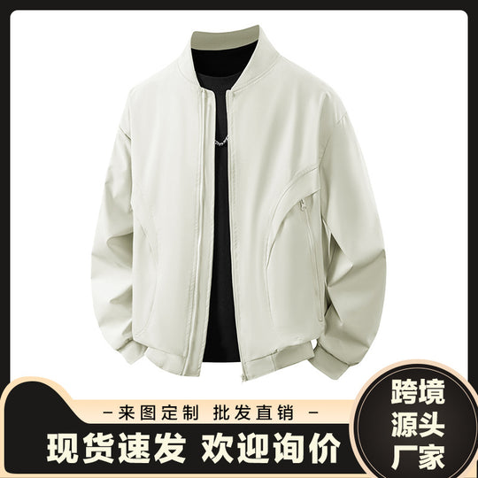 Herren Lässige Overshirt-Jacke Shop Nory