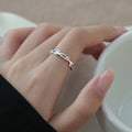 Damen feiner Ring mit filigranem Pflanzenmotiv Shop Nory