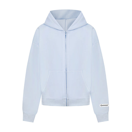 Damen Kapuzen‑Sweatjacke mit durchgehendem Reißverschluss, Kängurutasche und relaxed Fit Shop Nory