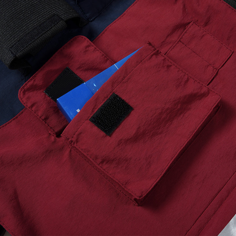 Herren Taktische Utility‑Weste mit Mehrfach‑Taschen, Klappen und verstellbaren Seitriemen Shop Nory