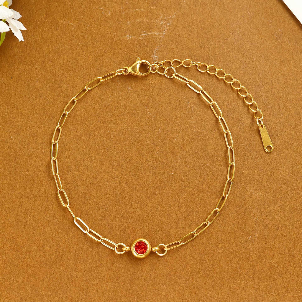 Damen zartes Armband mit funkelndem Kristall Shop Nory